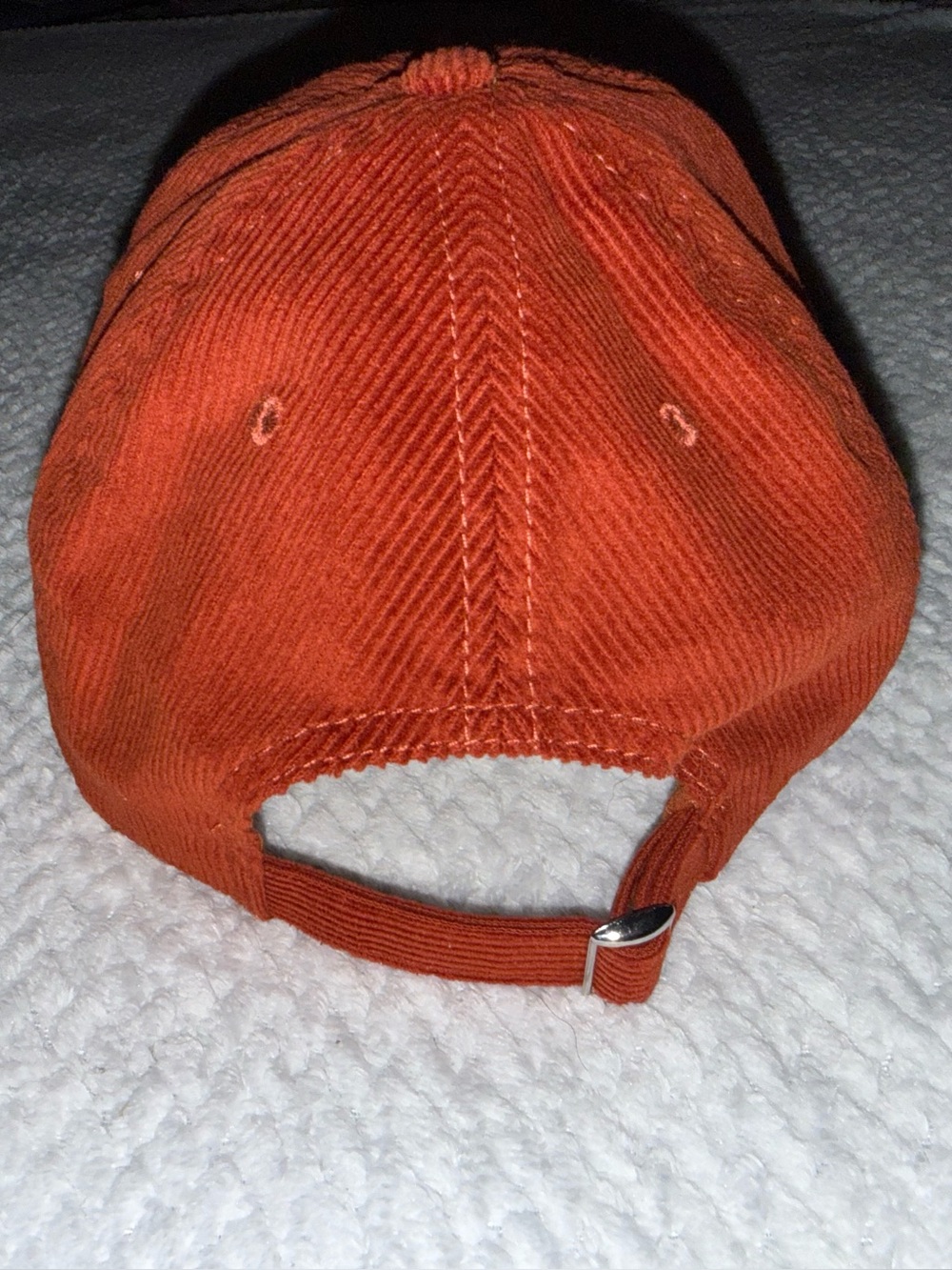 Grateful Dead Orange Corduroy Logo Cap - Picture 3 of 3